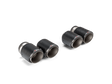 2021+ BMW G87 M2 G80 M3 G82 M4 Classic Carbon Tail Pipe Set | Dirty Garage