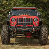 Rugged Ridge Arcus Front Bumper Set W/ Overrider 2018 Jeep Wrangler JK - View 10 | Dirty Garage