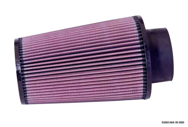 Universal Rubber Filter 3 1/2inch ID FLG/6inch Base/4-5/8inch Top/9inch Height - View 2 | Dirty Garage