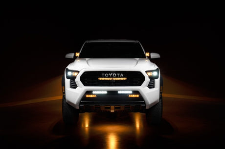 2024-2026 Tacoma Stealth Bumper SS10 Max White Combo Lightbar Kit - View 2 | Dirty Garage