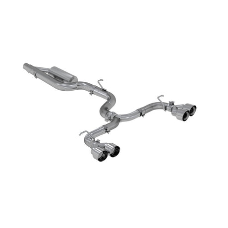2015-2019 VW Golf R 3" Pro Series Cat Back Single Exit Exhaust Valve Delete T304 - View 2 | Dirty Garage