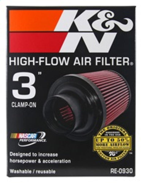 Universal Rubber Filter - Round Tapered 6in Base OD x 3in Flange ID x 6in H - View 18 | Dirty Garage