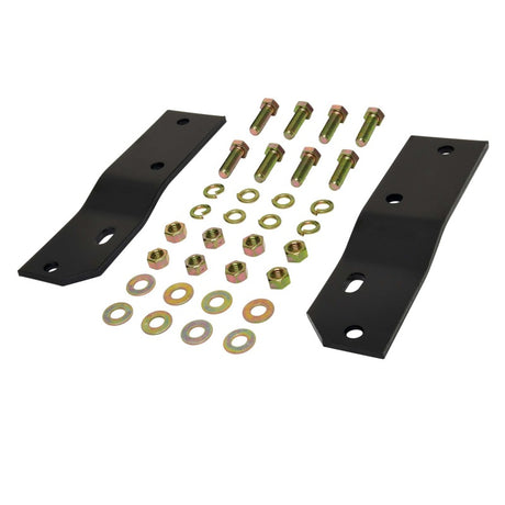 1978-1996 Bronco Universal Aftermarket Bumper Mount Kit - Black | Dirty Garage