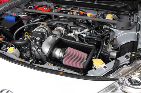 Universal 13 BRZ 2.0L/13 FR-S 2.0L Silver 69 Series Typhoon Intake - View 3 | Dirty Garage