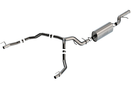 Borla 21-22 Cadillac Escalade 6.2L V8 2/4WD 4DR Touring Cat-Back Exhaust w/ Factory Bezel Tips | Dirty Garage