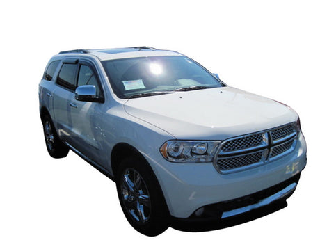 2011-2018 Durango Ventvisor Outside Mount Window Deflectors 4-Piece Smoke - View 4 | Dirty Garage