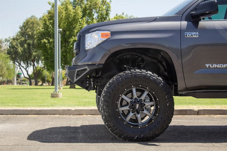 2014-2021 Tundra Stealth Fighter Front Bumper w/ Winch Mount Sensors - View 5 | Dirty Garage