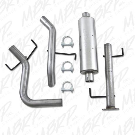 2007-2009 FJ Cat Back Single Rear Exit Off-Road Tail No Tip - View 5 | Dirty Garage
