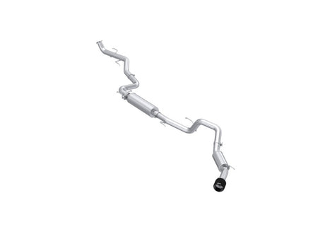 2024 Tacoma T304 Stainless Steel 3" Cat-Back Single Side Exit Carbon Fiber Tip | Dirty Garage