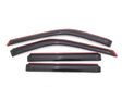 2011-2018 Explorer Front Rear Window Deflectors Smoke 4-Piece | Dirty Garage