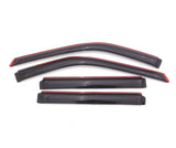 2011-2018 Explorer Front Rear Window Deflectors Smoke 4-Piece | Dirty Garage