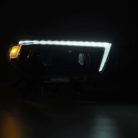 2010-2013 4Runner Luxx-Series LED Projector Alpha Black Headlights Sequential Signal DRL - View 6 | Dirty Garage
