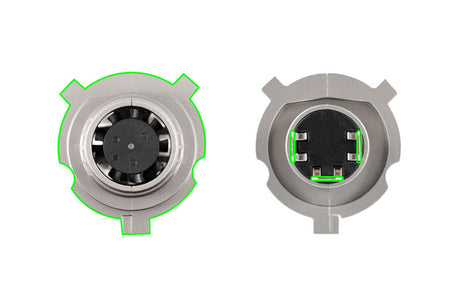 Universal H4 White SL2 Pro LED Bulbs - View 5 | Dirty Garage