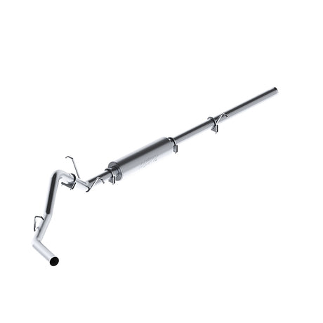 2009-2013 GM 1500 4.8/5.3L Cat Back Single Side AL P Series Exhaust - View 2 | Dirty Garage