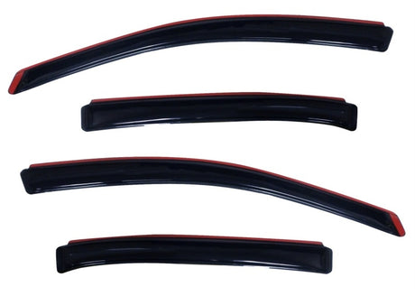 2010-2018 Taurus Front and Rear Window Deflectors Smoke 4-Piece - View 13 | Dirty Garage