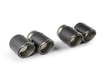 2024+ BMW M5 Round Carbon Fiber Tail Pipe Set | Dirty Garage