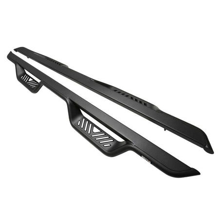 Westin 19-22 Chevrolet Silverado / GMC Sierra Crew Cab Outlaw Nerf Step Bars - Textured Black - View 13 | Dirty Garage