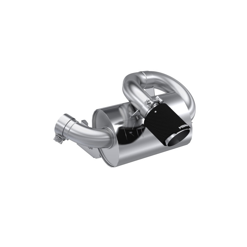 2021-2022 Commander 1000R Performance Series Slip On Exhaust Center Exit - View 2 | Dirty Garage