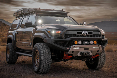 2024-2025 Tacoma Zenith Winch Bar - Textured Black | Dirty Garage