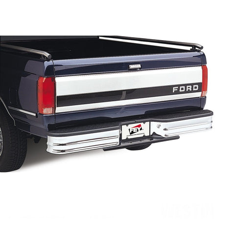 Westin/Fey 67-96 F-Series Style Side / 97-98 F-250/350 HD Surestep Universal Bumper - Chrome - View 3 | Dirty Garage