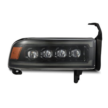 1994-2001 Ram 1500 Nova-Series LED Projector Alpha Black Headlights Active Light Sequential Signal Smooth DRL | Dirty Garage