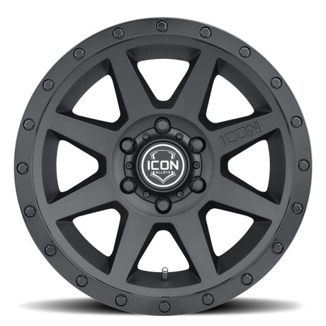 Universal Rebound 18x9 6x135 6mm Offset Double Black Wheel - View 2 | Dirty Garage