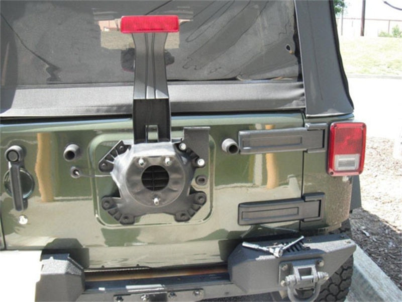 Rugged Ridge CB Antenna Mount 07-18 Jeep Wrangler - View 2 | Dirty Garage