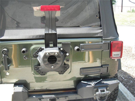 Rugged Ridge CB Antenna Mount 07-18 Jeep Wrangler - View 2 | Dirty Garage
