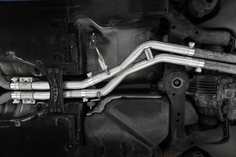 2010-2016 Audi S4 S5 3.0TFSI 2.25" Muffler Bypass Stainless Steel - View 3 | Dirty Garage