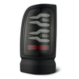 1994-2001 Ram 1500 HD Luxx-Series Black LED Tail Lights | Dirty Garage