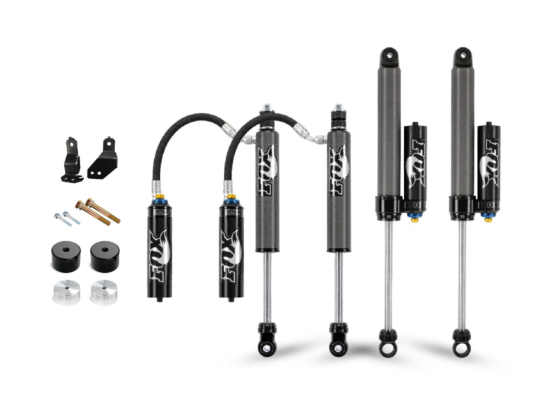 Cognito 2 Inch Premier Leveling Kit With Fox 2.5 Reservoir Shocks for 2017-2024 Superduty