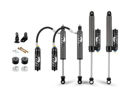 Cognito 2 Inch Premier Leveling Kit With Fox 2.5 Reservoir Shocks for 2017-2024 Superduty