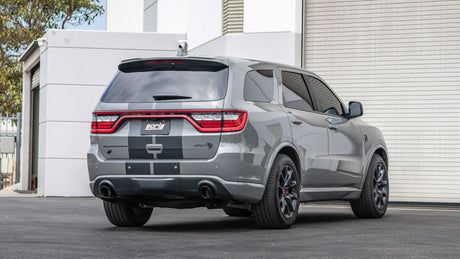 Borla 2021+ Dodge Durango SRT Hellcat 6.2L V8 AWD ATAK Cat-Back Exhaust System - Black Chrome Tips - View 3 | Dirty Garage