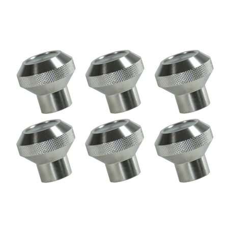 Rugged Ridge Billet Alum Dash Knob Set Alum 76-86 Jeep CJ - View 2 | Dirty Garage