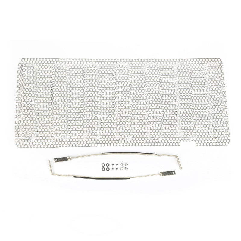Rugged Ridge Grille Insert Satin Stainless 07-18 Jeep Wrangler - View 2 | Dirty Garage