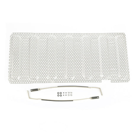 Rugged Ridge Grille Insert Satin Stainless 07-18 Jeep Wrangler - View 2 | Dirty Garage