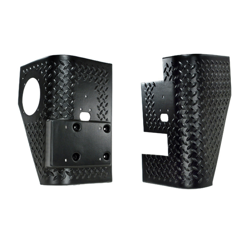 Rugged Ridge Rear Corner Guards Body Armor 97-06 Jeep Wrangler TJ | Dirty Garage