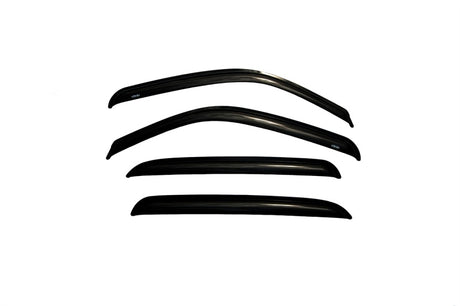 2002-2006 Escalade EXT Ventvisor Outside Mount Window Deflectors Smoke 4-Piece - View 2 | Dirty Garage