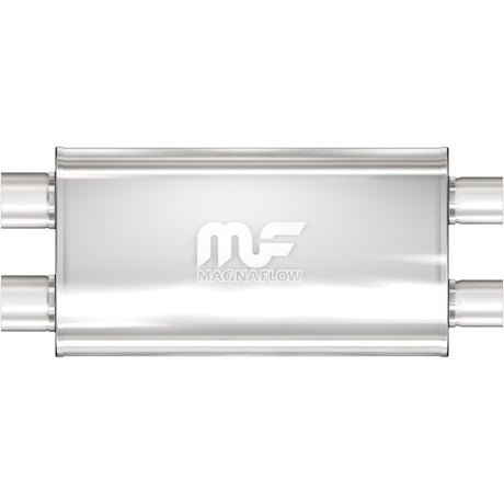 Universal Muffler Mag Stainless Steel 22x5x11 3 D/D | Dirty Garage