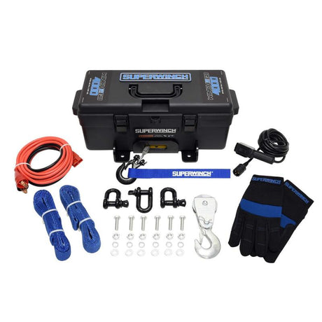 Universal Winch2Go 4000lbs 12V DC 3/16in x 50ft Steel Rope Steel Rope - View 7 | Dirty Garage
