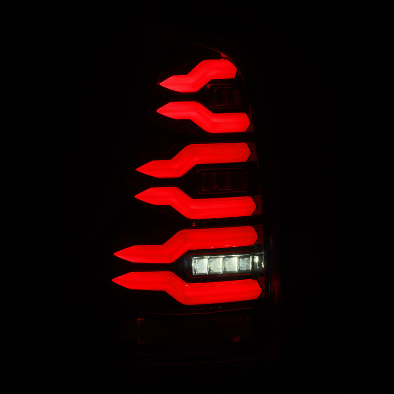 2003-2009 4Runner Luxx-Series LED Tail Lights Alpha Black - View 9 | Dirty Garage