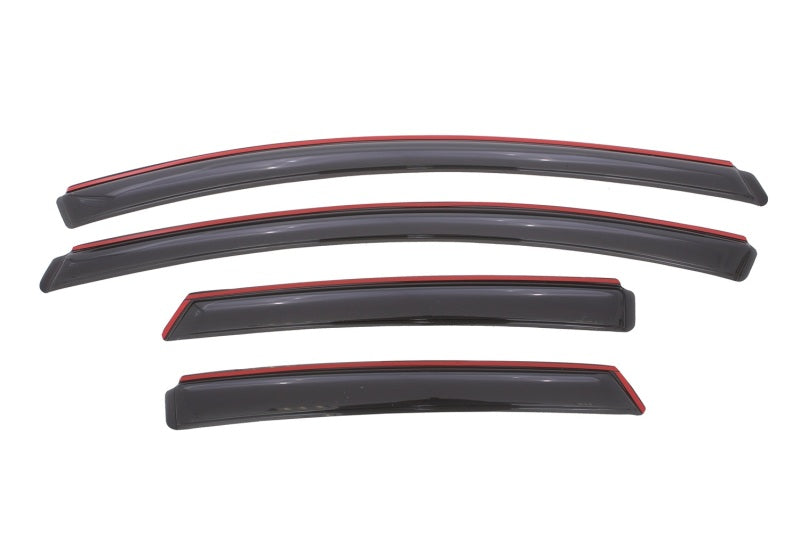 2012-2018 Focus Front Rear Window Deflectors Smoke 4-Piece - View 2 | Dirty Garage