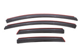 2012-2018 Focus Front Rear Window Deflectors Smoke 4-Piece - View 2 | Dirty Garage
