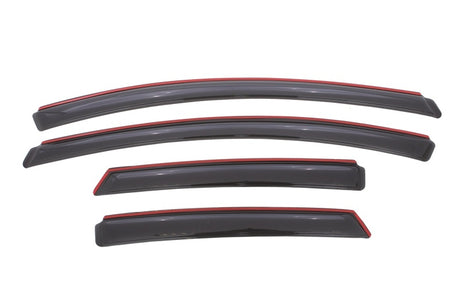 2012-2018 Focus Front Rear Window Deflectors Smoke 4-Piece - View 2 | Dirty Garage