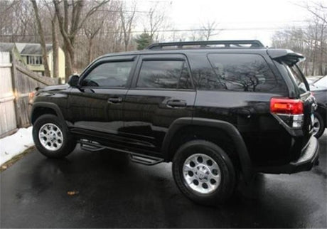 2003-2009 4Runner 4-Door SRW 2" Black Wheel to Wheel Nerf Steps - View 4 | Dirty Garage