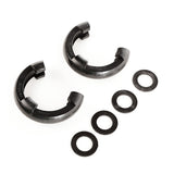 Rugged Ridge Black 3/4in D-Ring Isolator Kit | Dirty Garage