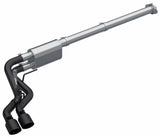 2021 F-150 3" Cat Back Single Side Exit Black - View 6 | Dirty Garage