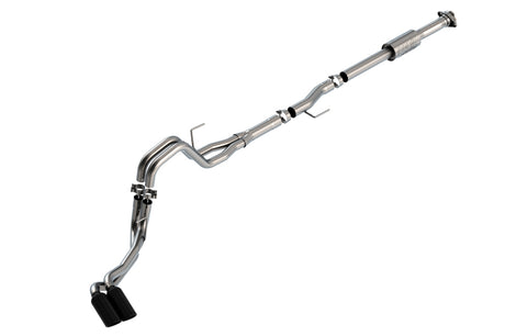 Borla F-150 2021 2.7L/3.5L 4dr CC SB EC STB Lari/King R/Plinum/LTD 3/2.25 DSE CB AK BLK CHR Tips | Dirty Garage