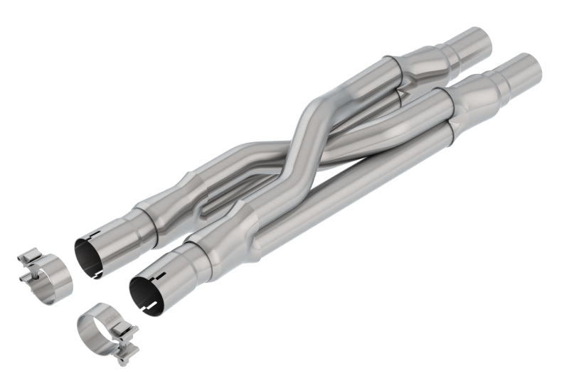 Borla 15-18 Ford Mustang GT 5.0L AT/MT RWD 2.5in Resonator Delete X-Pipe | Dirty Garage