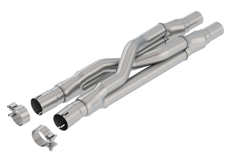 Borla 15-18 Ford Mustang GT 5.0L AT/MT RWD 2.5in Resonator Delete X-Pipe | Dirty Garage